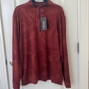 NWT:  XL Men’s long sleeve lightweight golf 1/4 zip pullover